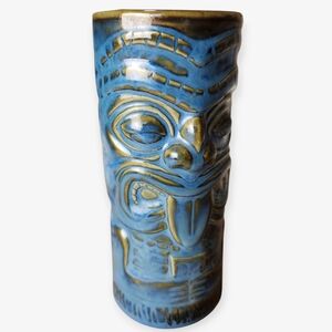 Chiki Tiki Tumbler Mug Barware Hawaiian Polynesian Shot Glass